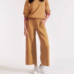Veronica Beard Melanie Culotte Cropped Sweatpants